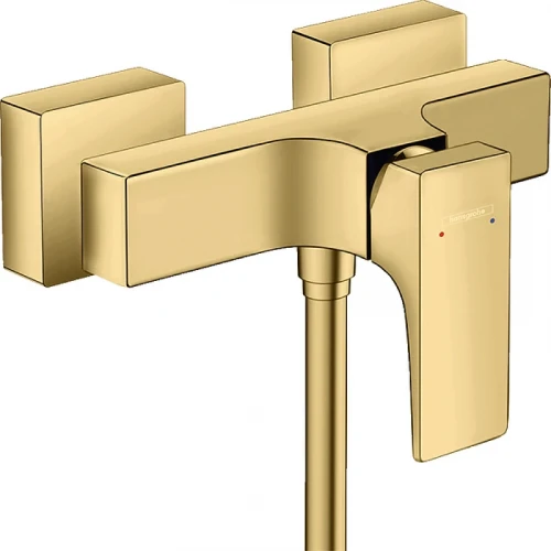 Смеситель для душа Hansgrohe Metropol 32560990 Полированное золото латунь на стену