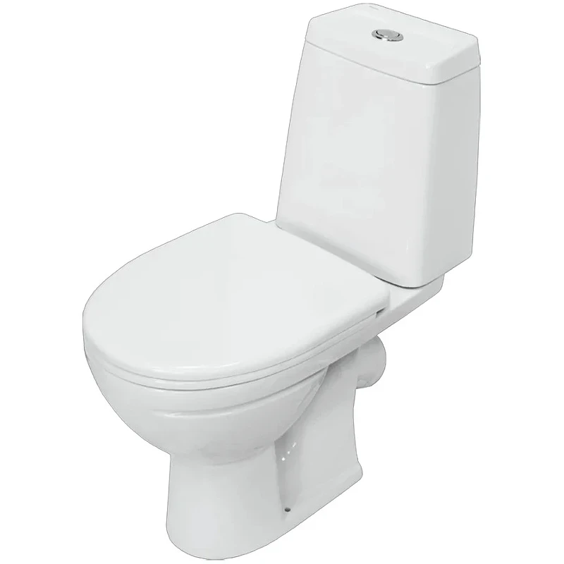 Унитаз-компакт Sanita Марс WC.CC/Mars/2-DM.Rim/WHT.G/S1 с бачком и сиденьем Микролифт