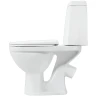 Унитаз-компакт Sanita Марс WC.CC/Mars/2-DM.Rim/WHT.G/S1 с бачком и сиденьем Микролифт