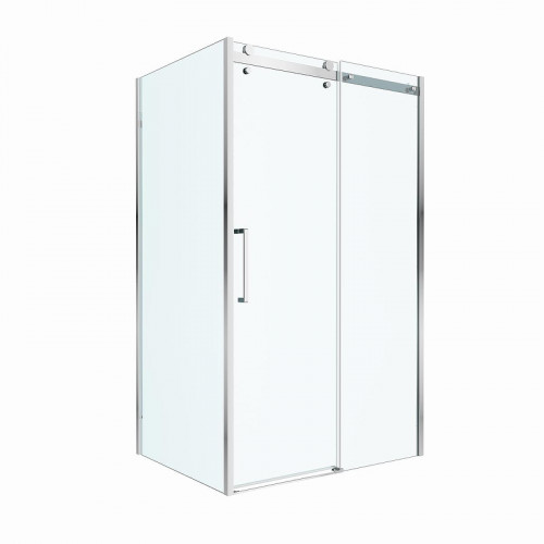 Душевой уголок BelBagno Marino 2 130x100 MARINO-2-AH-1-130/100-C-Cr профиль Хром стекло прозрачное