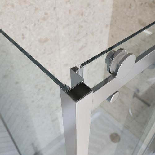 Душевой уголок BelBagno Marino 2 130x100 MARINO-2-AH-1-130/100-C-Cr профиль Хром стекло прозрачное