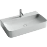 Раковина Ceramicanova Aura 82 CN2006 Белая фарфор подвесная