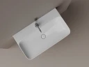 Раковина Ceramicanova Aura 82 CN2006 Белая фарфор подвесная