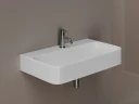 Раковина Ceramicanova Aura 82 CN2006 Белая фарфор подвесная