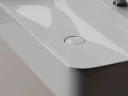 Раковина Ceramicanova Aura 82 CN2006 Белая фарфор подвесная