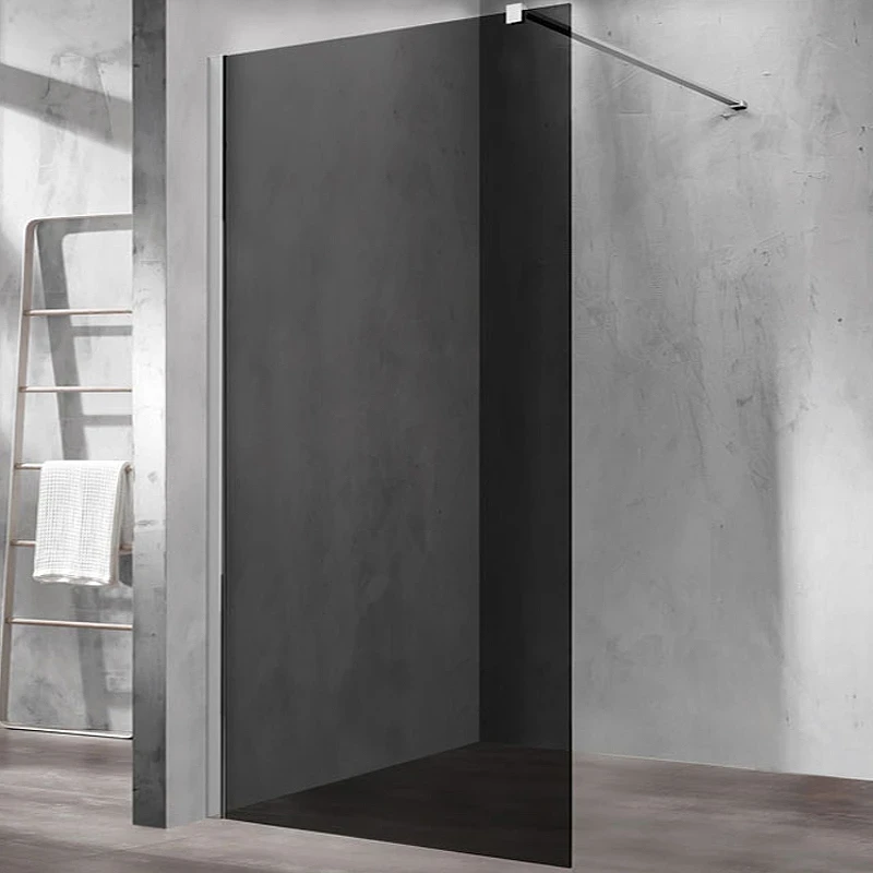 Душевая перегородка Vincea Walk-In 120 VSW-1H120CG профиль Хром стекло тонированное