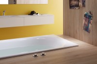 Стальная ванна Bette Comodo 180x80 1251-000 PLUS с шумоизоляцией и антигрязевым покрытием