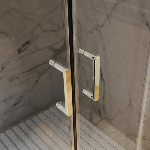 Душевая дверь Azario Tokyo 170 AZ-362K2-170-CH-CL профиль Хром стекло прозрачное