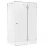 Душевое ограждение New Trendy EVENTA Chrome x80 EXK-4572