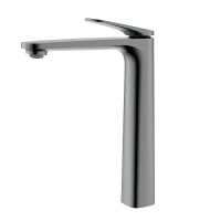 Смеситель для раковины AQUAme Imola AQM6714GM цвет Оружейная сталь