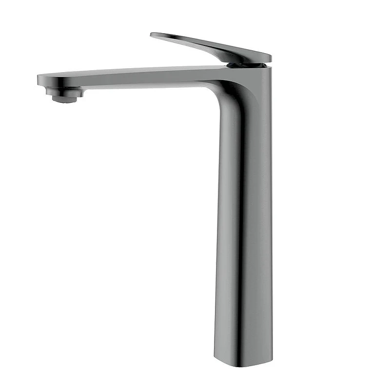 Смеситель для раковины AQUAme Imola AQM6714GM цвет Оружейная сталь