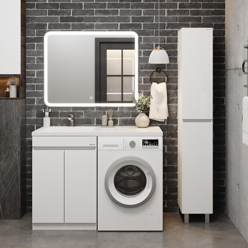 Тумба под раковину Onika Милтон 48 104802 цвет Белый