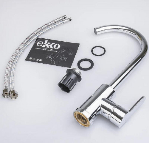 Смеситель для кухни Ekko E40058 Хром