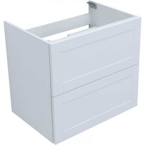 Тумба под раковину Aquanet Терра 70 313233 подвесная Белая матовая МДФ / ЛДСП