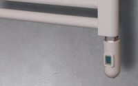 Электрический полотенцесушитель Irsap Ares 580x1118 EIM058IK1IR01NNN Черный матовый