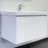 Тумба с раковиной Comforty Арзамас 80 00-00017884 подвесная Белая матовая