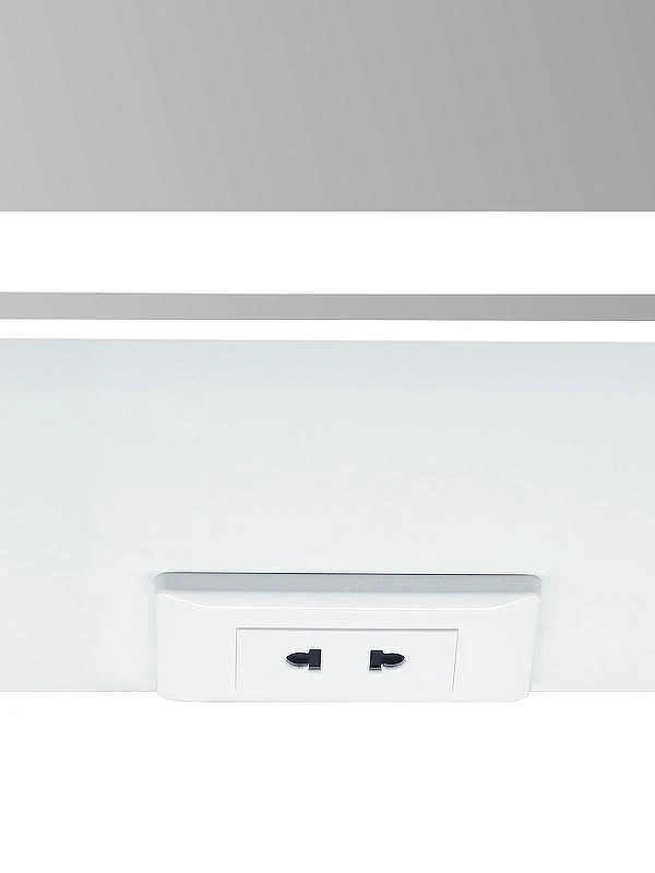 Зеркальный шкаф Reflexion Circle 800х800 RF2110SR с подсветкой Белый матовый