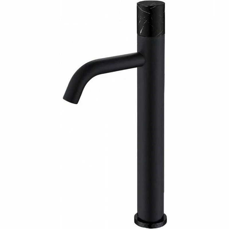 Смеситель для раковины Boheme Stick 122-B-MR-B Черный матовый