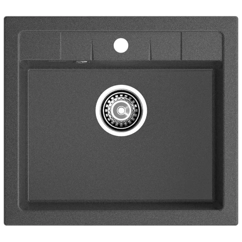 Кухонная мойка GranFest Quadro Q-561 графит цвет Графит