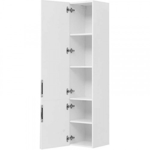 Шкаф пенал Aquanet Алвита 35 L 255868 подвесной Белый МДФ / ЛДСП