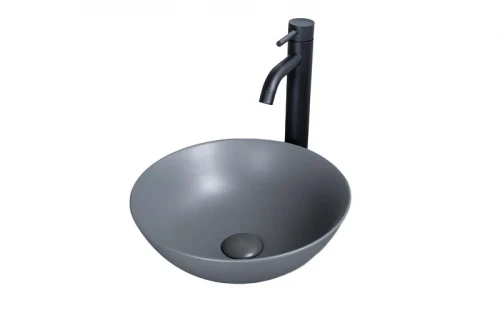 Раковина-чаша Gid Esfera 36 9081gnm 53404 цвет Серый матовый