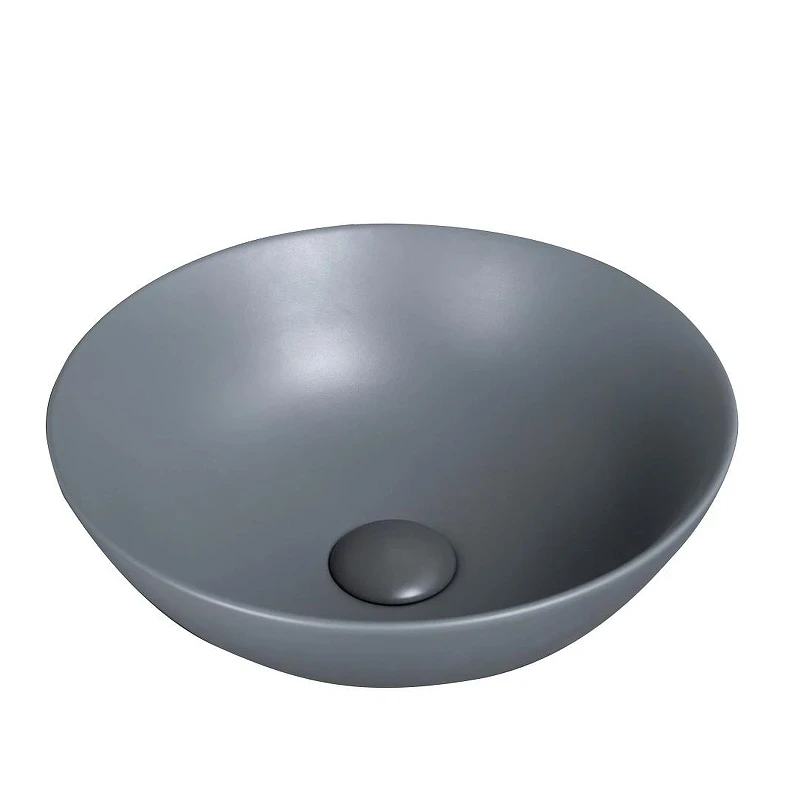Раковина-чаша Gid Esfera 36 9081gnm 53404 цвет Серый матовый