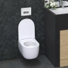 Инсталляция Berges Novum 040237 для унитаза с клавишей смыва Белый Хром пластик