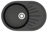 Кухонная мойка Azario Flora 73 CS00079913 цвет Черный