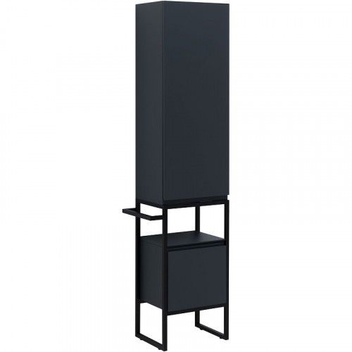 Шкаф пенал Allen Brau Priority 40 R 1.31005.AM Антрацит матовый МДФ / ЛДСП