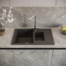 Кухонная мойка Domaci Болонья 75 М-210-007 цвет Антрацит