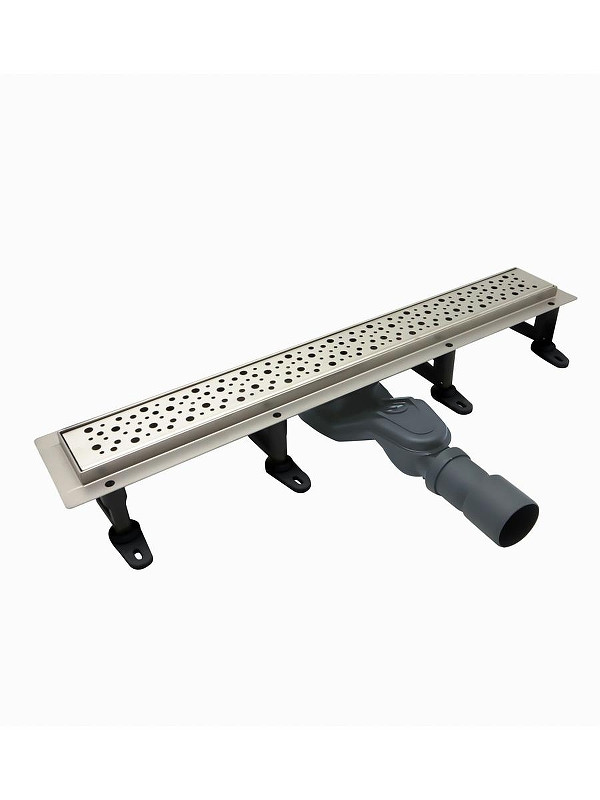 Душевой лоток Cezares Движение (Slider) SLIDER-LD-70-Cr с решеткой цвет Хром