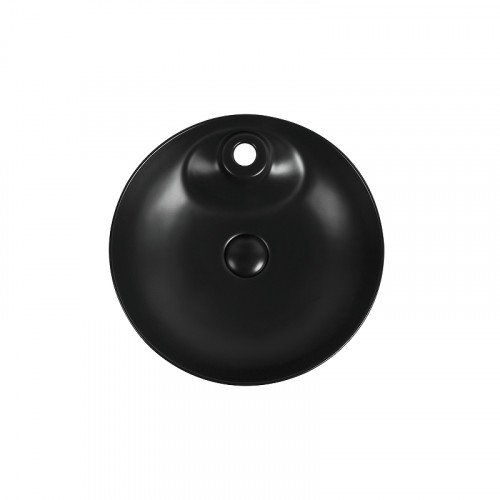 Раковина-чаша Aquanet Луна 43 273671 Черная матовая фаянс накладная