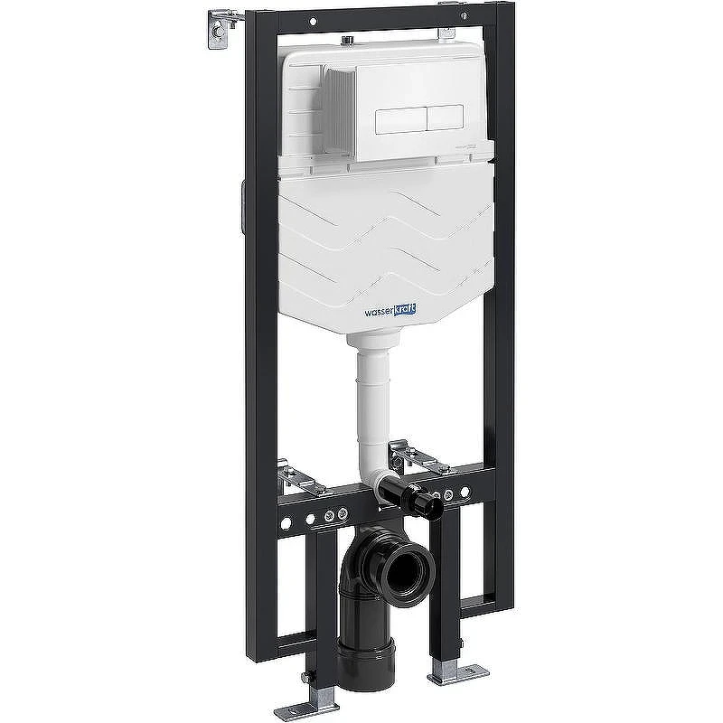 Инсталляция WasserKRAFT Vils 56TLT.010.ME.WH03 для унитаза с Белой клавишей смыва