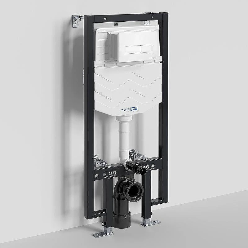Инсталляция WasserKRAFT Vils 56TLT.010.ME.WH03 для унитаза с Белой клавишей смыва