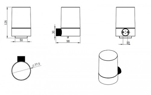Дозатор для жидкого мыла Splendy Passion PA4042VSCR цвет Хром