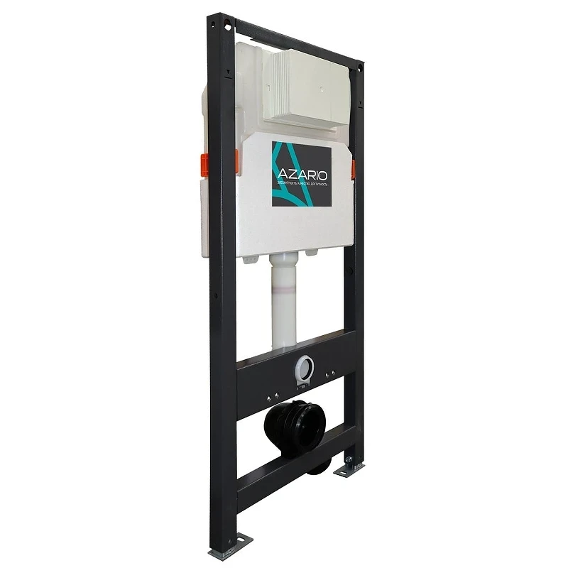 Унитаз с инсталляцией Azario AZ-501A+AZ-0062 цвет Белый с сиденьем Микролифт