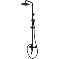 Душевая система RGW Shower Panels SP-24B 59140124-04 Черная латунь на стену