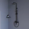 Душевая система RGW Shower Panels SP-24B 59140124-04 Черная латунь на стену