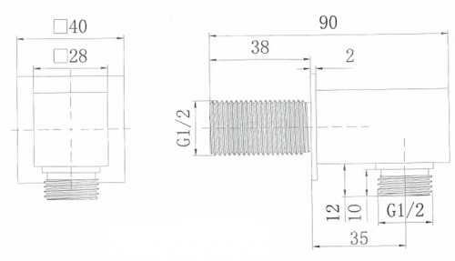 Шланговое подключение Splendy AA215NSLBM цвет Черный матовый