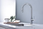Смеситель для кухни Paulmark Galant Ga213077-CR Хром латунь