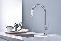 Смеситель для кухни Paulmark Galant Ga213077-CR Хром латунь