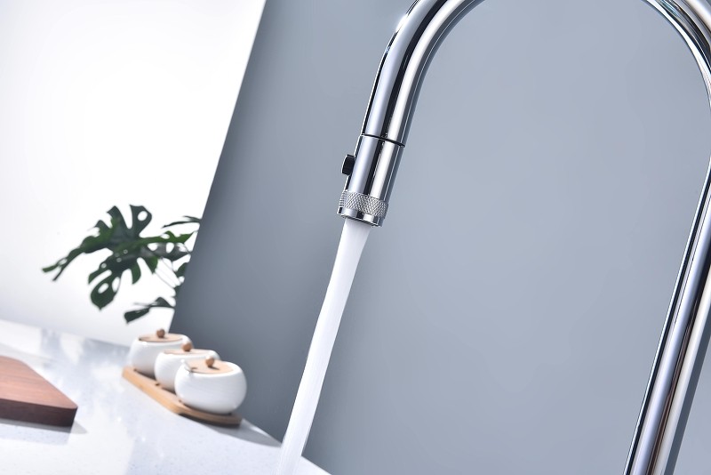Смеситель для кухни Paulmark Galant Ga213077-CR Хром латунь