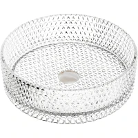 Раковина-чаша Ceramicanova Cristal 36 CN6062 Прозрачная стекло накладная