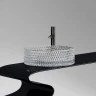 Раковина-чаша Ceramicanova Cristal 36 CN6062 Прозрачная стекло накладная