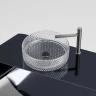 Раковина-чаша Ceramicanova Cristal 36 CN6062 Прозрачная стекло накладная