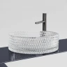 Раковина-чаша Ceramicanova Cristal 36 CN6062 Прозрачная стекло накладная