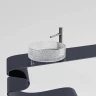 Раковина-чаша Ceramicanova Cristal 36 CN6062 Прозрачная стекло накладная