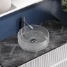 Раковина-чаша Ceramicanova Cristal 36 CN6062 Прозрачная стекло накладная