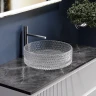 Раковина-чаша Ceramicanova Cristal 36 CN6062 Прозрачная стекло накладная