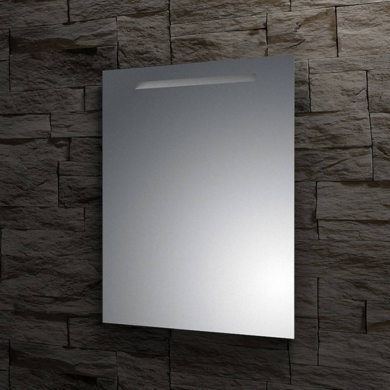 Зеркало Evoform Ledline 75х90 с подсветкой стекло